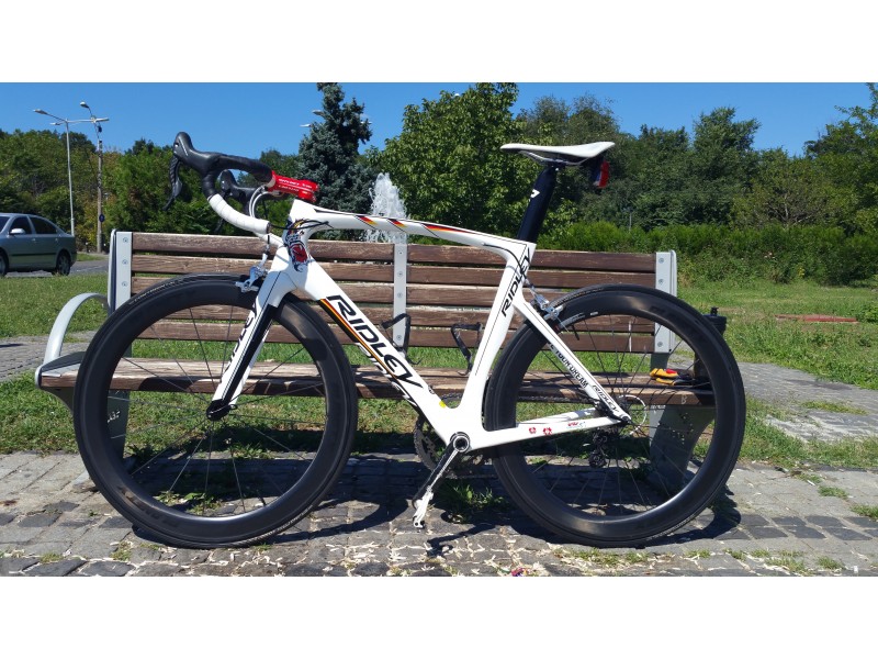 Ridley Carbon Road Bicycle Frame R6 White - Ridley Road